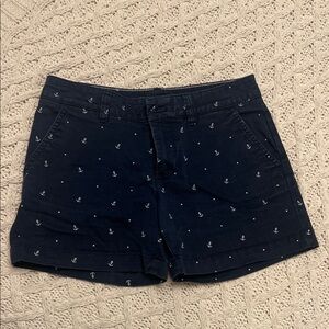 Tommy Hilfiger Dark Blue Anchor Women's Shorts